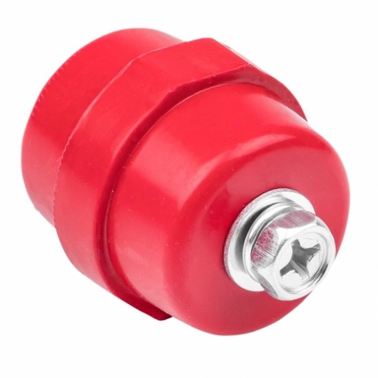 Изолятор EKF PROxima SM-40 IP30 475 А с болтом и шайбой пластиковый красный (10 шт.) (plc-sm-40)