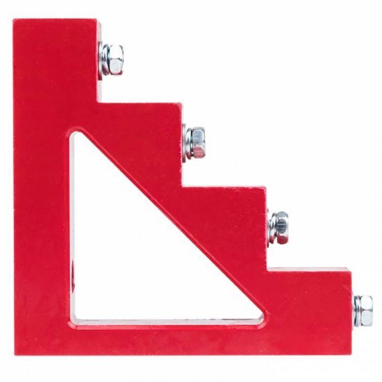 Изолятор угловой EKF PROxima Лесенка IP30 450 А с болтом и шайбой пластиковый красный (2 шт.) (plc-sl-450)