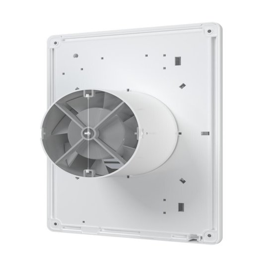 Вентилятор осевой Era Standard с обратным клапаном с таймером 250х180 мм d100 мм белый