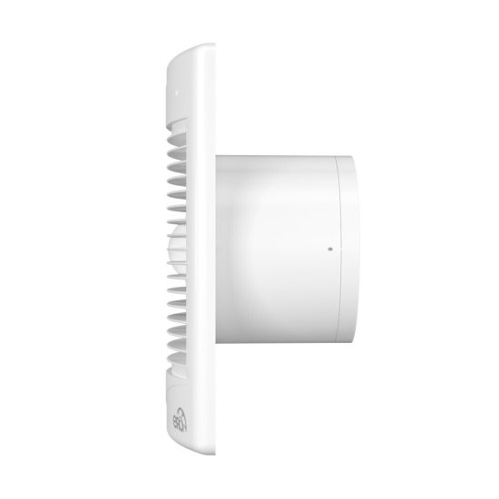 Вентилятор осевой Era Standard с обратным клапаном с таймером 250х180 мм d125 мм белый