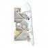 Блок EKF PROxima ШРБ-200 71х275х130 мм 400 В IP20 компактный сборный модульный серый (plc-shrb-200)
