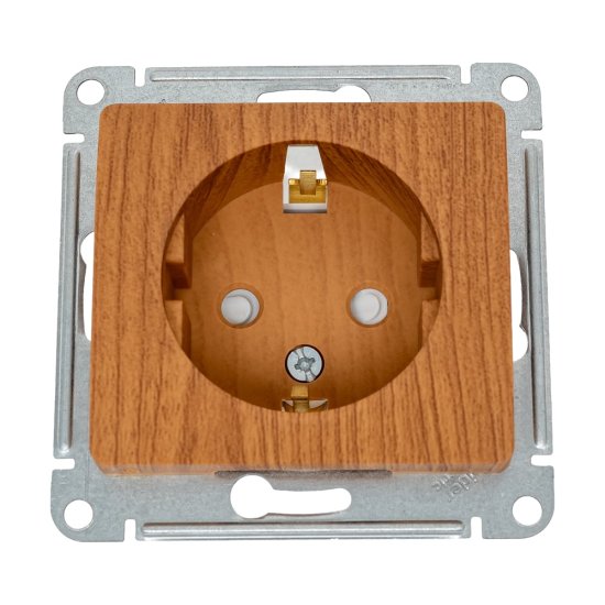 Одноместный механизм розетки Systeme Electric GLOSSA