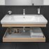 Смеситель для раковины Hansgrohe LogisE хром однорычажный с донным клапаном (71161000)