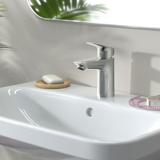 Смеситель для раковины Hansgrohe Logis однорычажный хром (71101000)