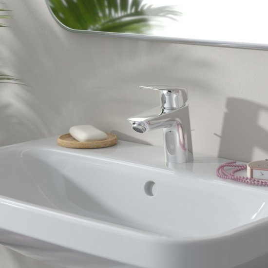 Смеситель для раковины Hansgrohe Logis хром однорычажный (71071000)