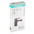 Смеситель для раковины Hansgrohe Vernis Shape черный однорычажный с донным клапаном (71560670)