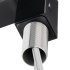 Смеситель для раковины Hansgrohe Vernis Shape черный однорычажный с донным клапаном (71560670)
