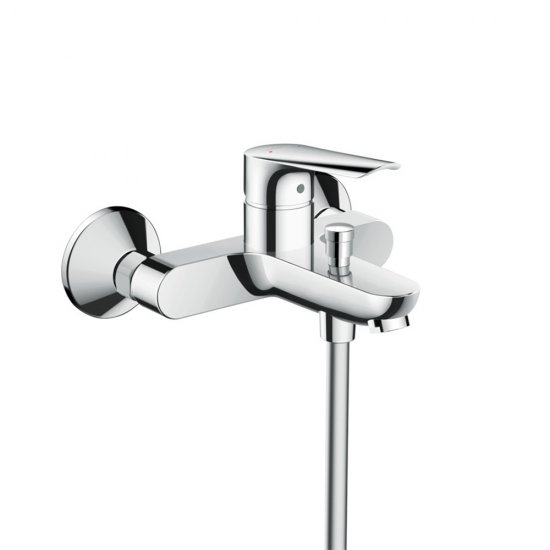 Смеситель для ванны Hansgrohe LogisE хром с коротким изливом без лейки (71403000)