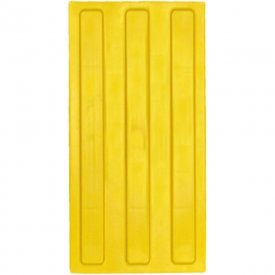 Тактильная плитка PALITRA TECHNOLOGY 50238-PU-180x300x4-Y-10