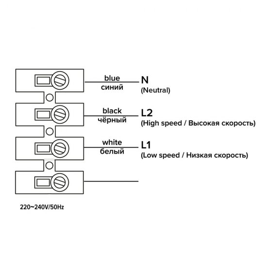 Вентилятор канальный осевой Era Pro Typhoon d200 мм белый