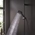 Лейка для душа Hansgrohe Pulsify d105 мм 1 режим без шланга пластик черная (24120670)