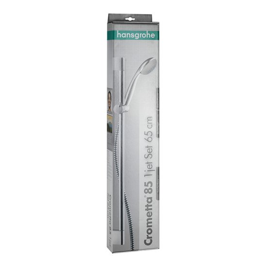 Душевой комплект Hansgrohe Crometta с лейкой со стойкой хром (27728000)