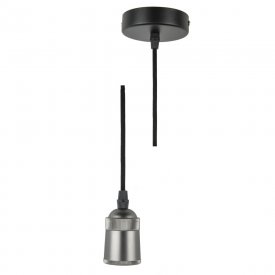 Декоративный патрон Uniel Techno DLC-T-S31/E27 TS/1M/BL PEARL BLACK