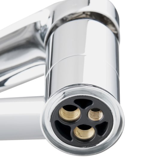 Смеситель для кухни и раковины Esko Lagos хром однорычажный (LG 05)