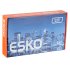 Смеситель для ванны термостатический Esko Mikros черный с коротким изливом без лейки
