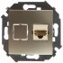 Компьютерная розетка Simon 1591598-034