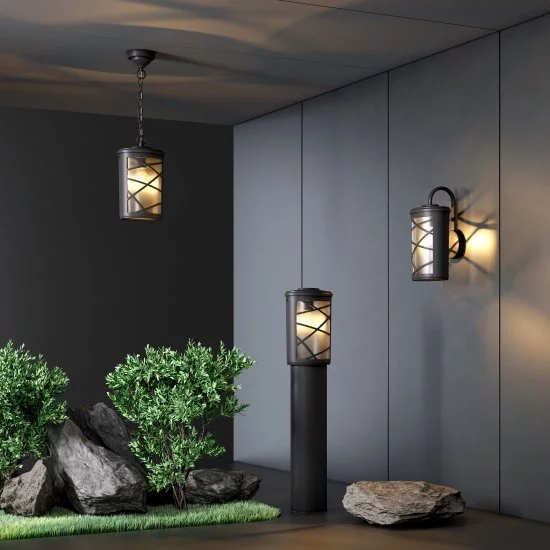 Светильник садово-парковый Elektrostandard Premier черный 930 мм E27 60 Вт IP44 (a039857)