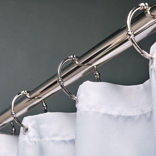 Кольца для штор Moroshka Grande металлические никель (12 шт.) (928-123-01)