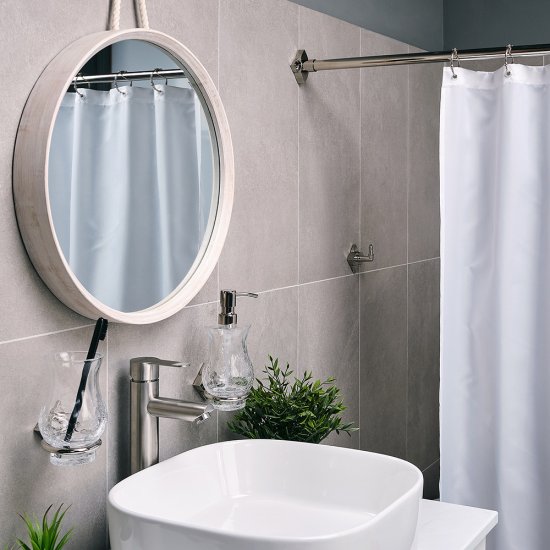 Кольца для штор Moroshka Grande металлические никель (12 шт.) (928-123-01)