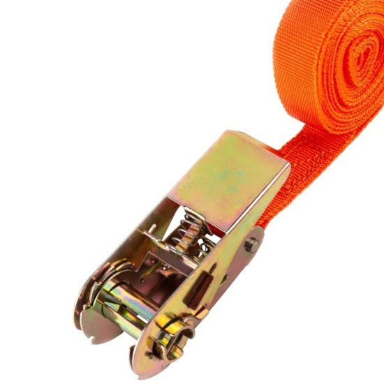 Стяжной ремень 25 мм 5 м (0,1 т) полиэстер Autovirazh с трещоткой (AV-5105)