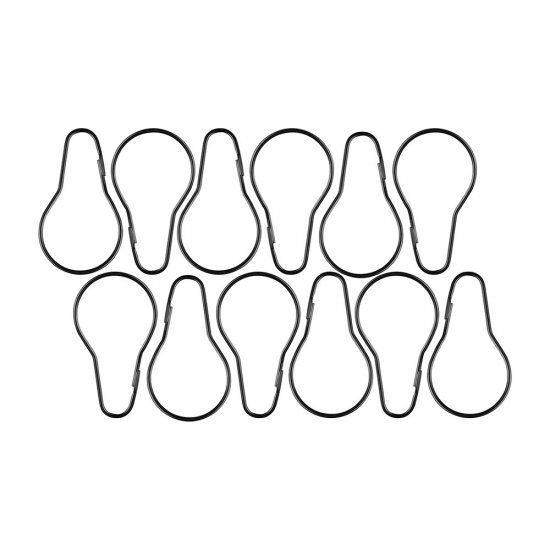 Кольца для штор Moroshka Memphis металлические сталь (12 шт.) (905-123-01)