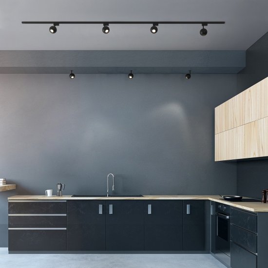 Светодиодный трековый светильник однофазный Elektrostandard Ball 4200К 12 Вт 2,5 кв.м черный (LTB77)