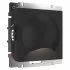 Подсветка для лестниц встраиваемая светодиодная черная 1 Вт 4000К IP20 Werkel (a060196)