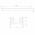 Шинопровод однофазный Elektrostandard Track Rail BK Surface 1 м черный (a057071)