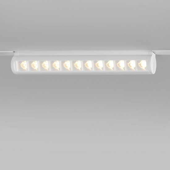 Светодиодный трековый светильник магнитный Elektrostandard Slim Magnetic 4200К 12 Вт 4 кв.м белый (85049/01)