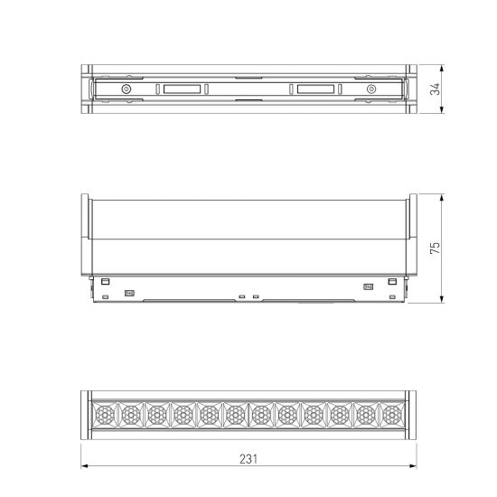 Светодиодный трековый светильник магнитный Elektrostandard Slim Magnetic 4200К 12 Вт 4 кв.м белый (85049/01)