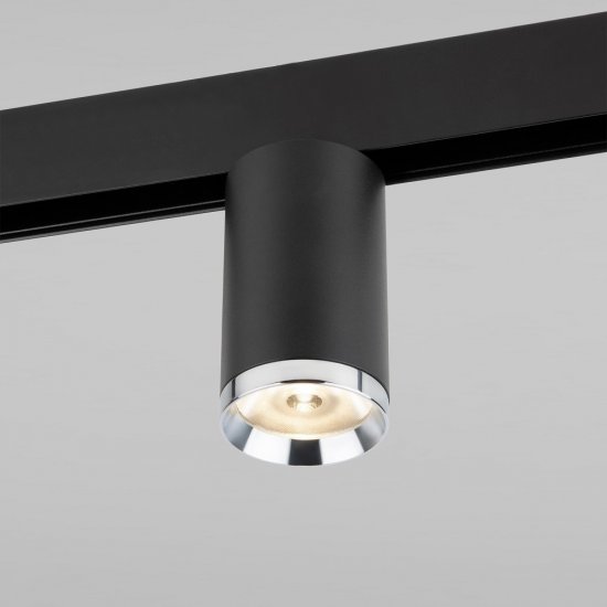 Светодиодный трековый светильник магнитный Elektrostandard Slim Magnetic 4200К 10 Вт 3,7 кв.м черный (85506/01)