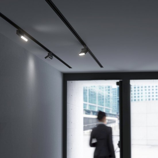 Светодиодный трековый светильник однофазный Elektrostandard Arda 4200К 10 Вт 2,5 кв.м черный (85015/01)