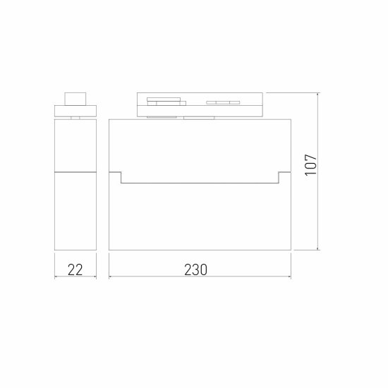 Светодиодный трековый светильник однофазный Elektrostandard Arda 4200К 20 Вт 5 кв.м черный (85016/01)
