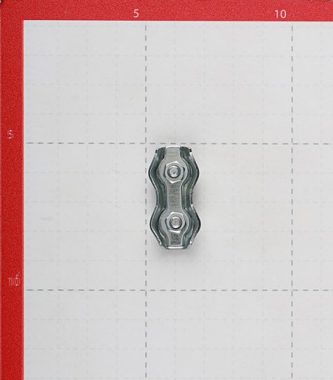 Зажим троса duplex d3 мм (2 шт.)