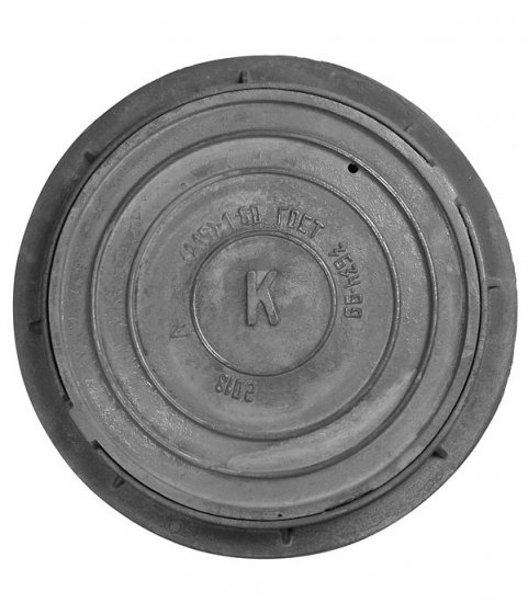 Люк чугунный легкий 740х50 мм