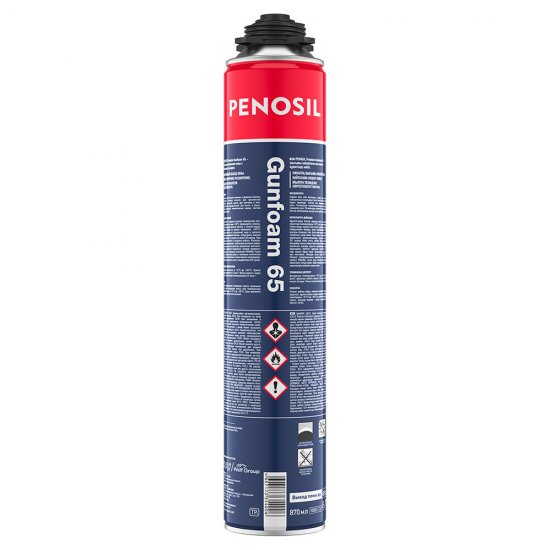 Пена монтажная профессиональная Penosil Premium Gunfoam 65 / Gunfoam 65 153 летняя 850 мл