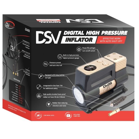 Автомобильный компрессор DSV Smart 12 В 45 л/мин (224000)