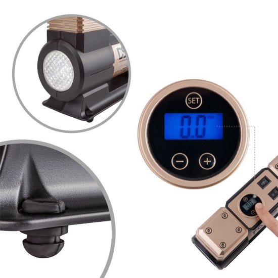 Автомобильный компрессор DSV Smart двухпоршневой 12 В 75 л/мин (226000)