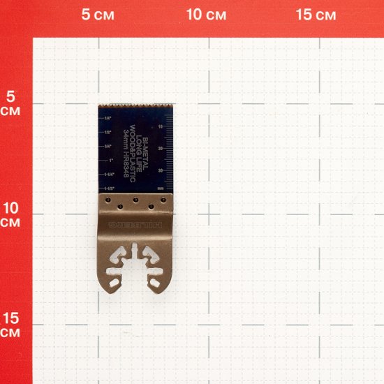 Насадка для реноватора Hilberg (HR8348) по дереву и пластику 34 мм