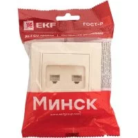 Двухместная розетка EKF Минск