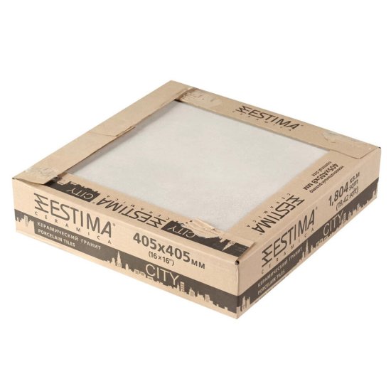 Керамогранит Estima Underground UN01 светло-серый 405х405х8 мм (11 шт.=1,804 кв.м)