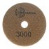 Круг алмазный шлифовальный по камню Trio-Diamond New line гибкий d100 мм P3000 для сухого шлифования