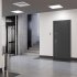 Дверь входная Torex Профи Скай-У правая оскуро - бьянко с зеркалом 950х2050 мм