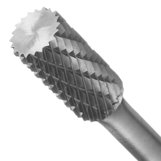 Борфреза цилиндрическая Debever DA 1020/6 D/C по металлу d10 мм твердосплавная