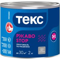 Молотковая грунт-эмаль по ржавчине Текс РжавоStop