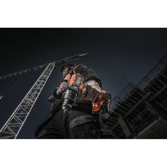 Ударная бесщеточная аккумуляторная дрель-шуруповерт AEG BSB18C3BL-402C