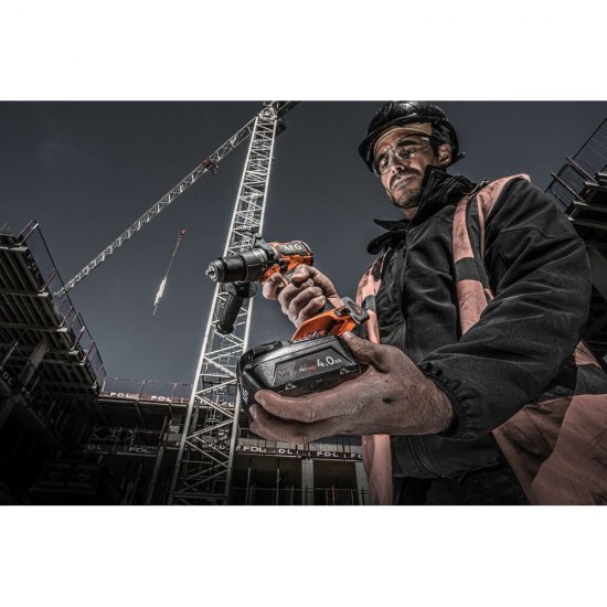 Ударная бесщеточная аккумуляторная дрель-шуруповерт AEG BSB18C3BL-402C