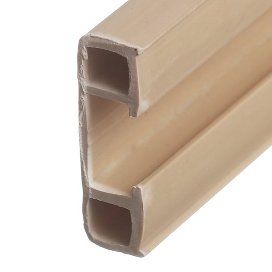 Рейка крепежная для панелей 9х30х3000 мм ПВХ гладкая