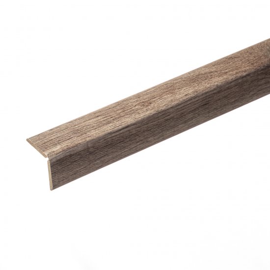 Уголок МДФ складной орех пекан 28х28х2600 мм Союз