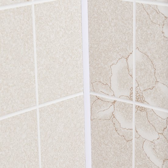 Угол внутренний для панелей 3х2440 мм ПВХ белый